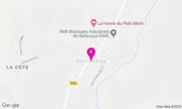 Localisation Cyrille Brenot