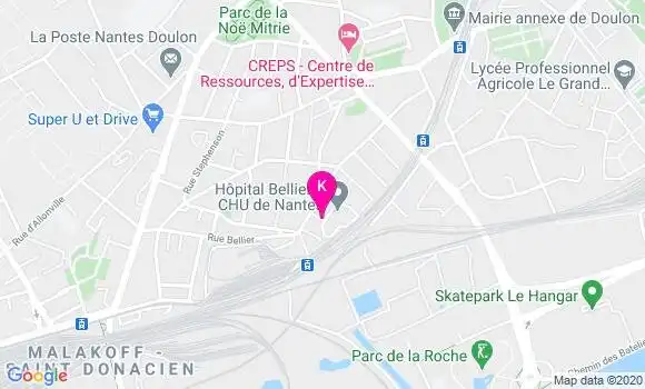 Localisation Nathalie Dugue