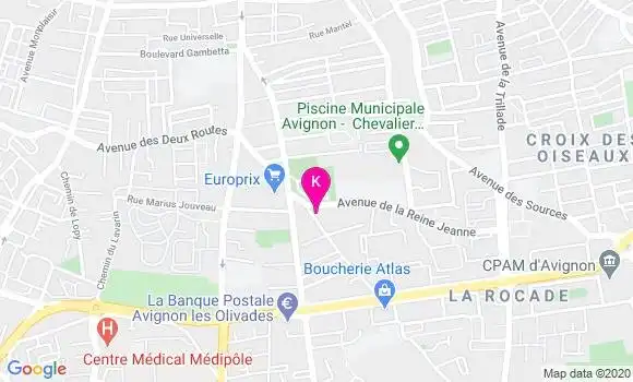 Localisation Aline Gleize