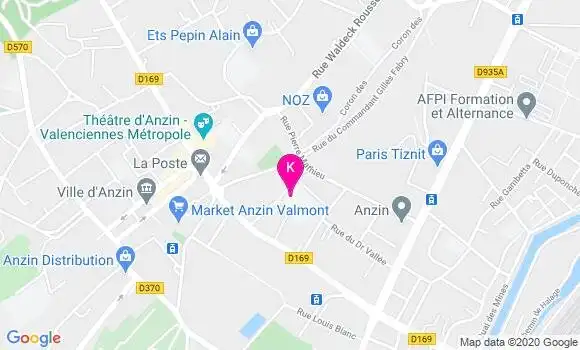 Localisation Martine Bossut