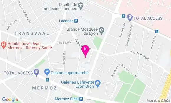 Localisation Yasmine Djebloune
