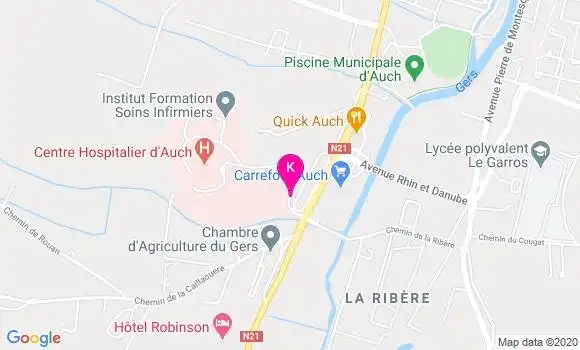 Localisation Thierry Blanchard