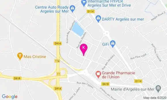 Localisation Jocya Ciani