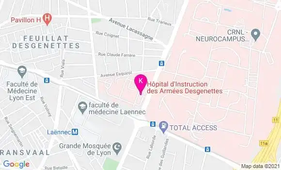 Localisation Julie Cavailles