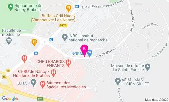 Localisation Francis Mouget