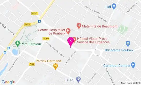 Localisation Sandrine Krier