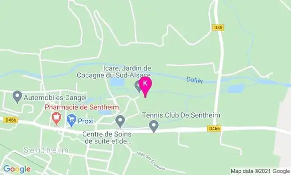 Localisation Camille Gissler