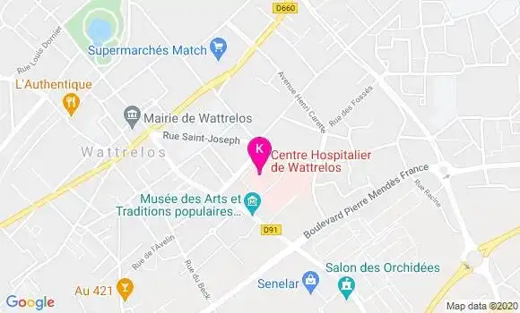 Localisation Segolene Mathieu