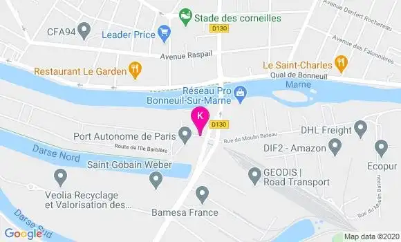 Localisation Virginie Detilleux