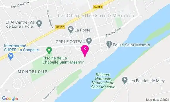Localisation Marion Beaubras