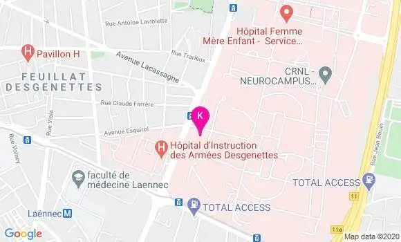 Localisation Elise Maheux