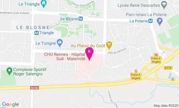 Localisation Marie Noelle Gaudin