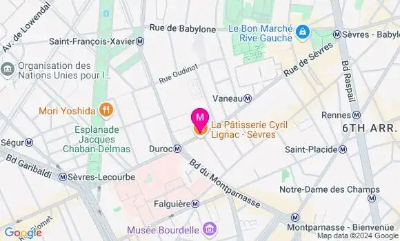 Localisation Yannick Vaugon