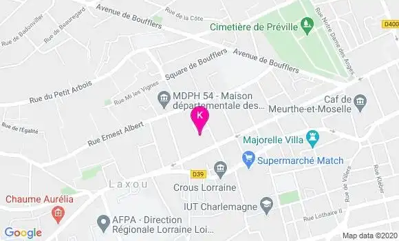 Localisation Marlene Fouchecourt Fischer