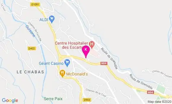 Localisation Nicolas Couedel