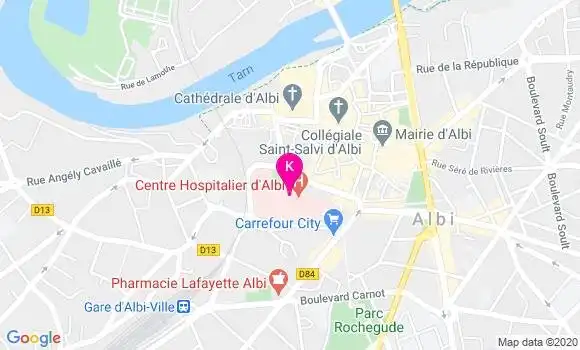 Localisation Isabelle Riviere