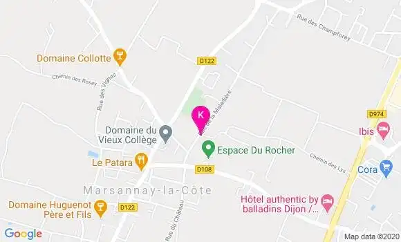 Localisation Adele Bardouillet