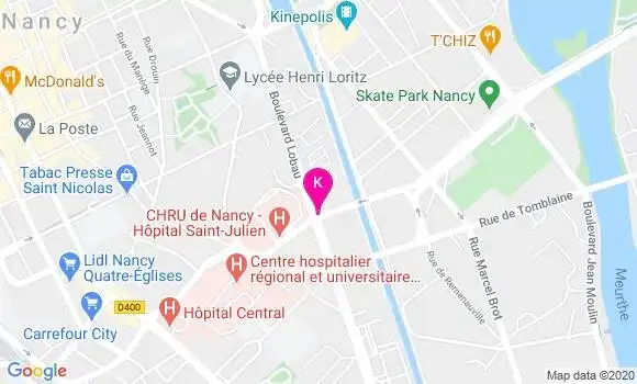 Localisation Carole Ehrhard