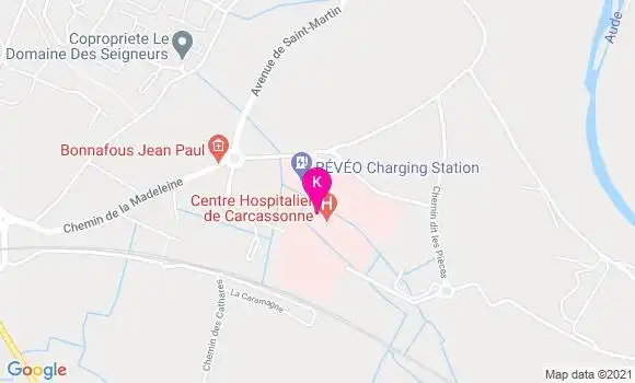 Localisation Eric Favette