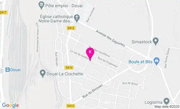 Localisation Virginie Fasquel