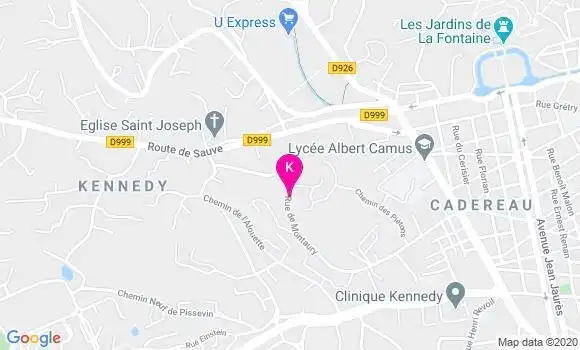 Localisation Bernard Dubois
