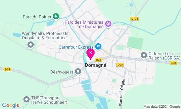 Localisation Elodie Orhand