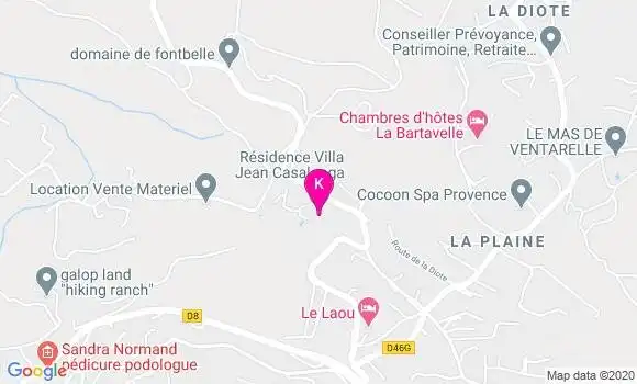 Localisation Faustine Guenoun Ferrer