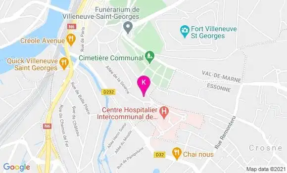 Localisation Antoine Dolivet