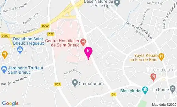Localisation Basile Mahe