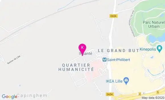 Localisation Agathe Georges