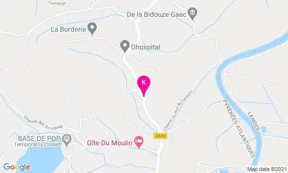 Localisation Marie Etcheberry