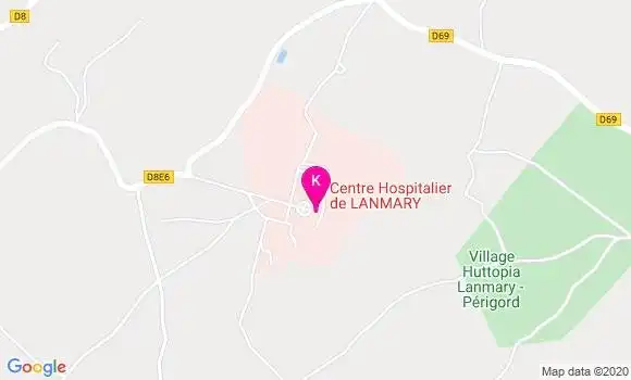 Localisation Irene Daniellou