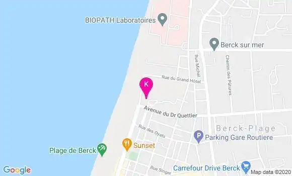 Localisation Carla Henriques Vicente