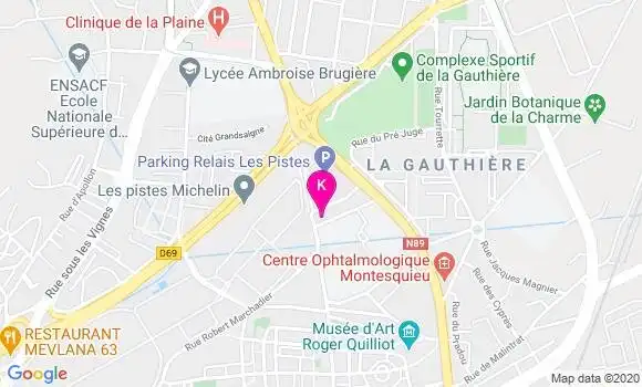 Localisation Christelle Tronche