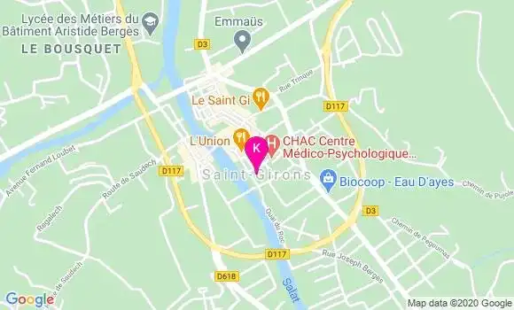 Localisation Cecile Moncaut