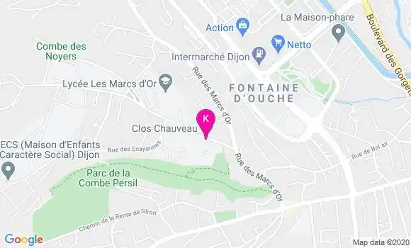 Localisation Marie Christine Dodin Vernizeau