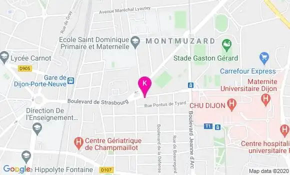 Localisation Audrey Naudet Thomas