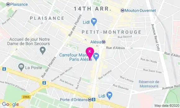 Localisation Valentine Ronssin