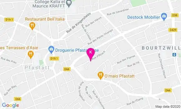 Localisation Anne Claire Stehlin