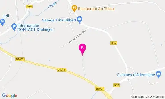 Localisation Ernest Wilt