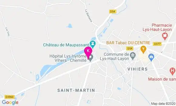 Localisation Claire Gabard