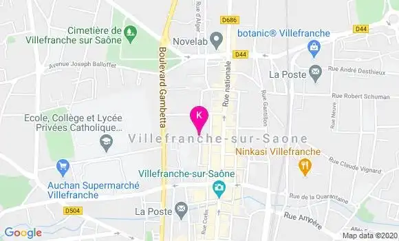Localisation Hugo Pijard