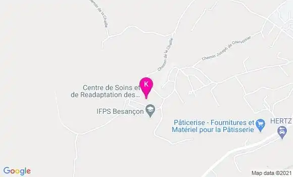Localisation Alexandra Botteron