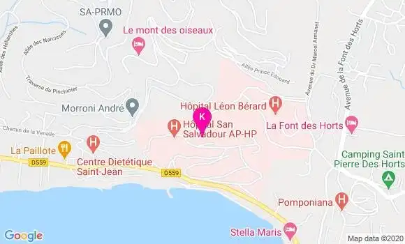Localisation Corine Pailhes