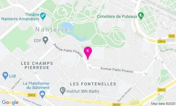 Localisation Anne Poirrier