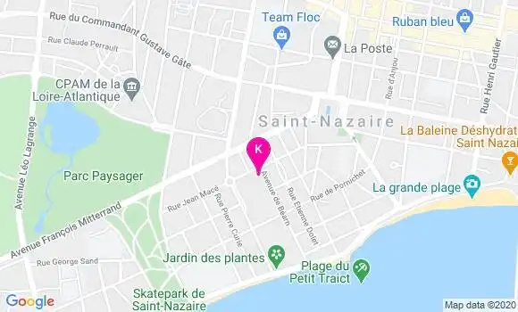 Localisation Laure Glasson