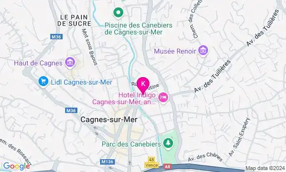 Localisation Caroline Gillon