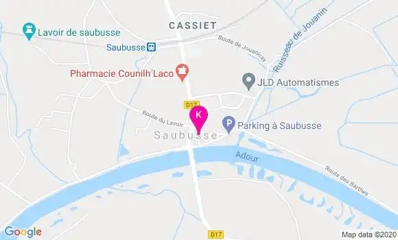 Localisation Herve Le Corre