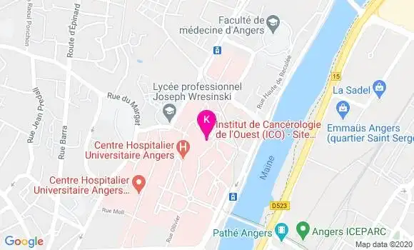 Localisation Celine Baroin
