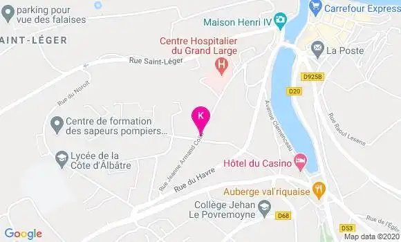Localisation Emilie Doreau Gautard